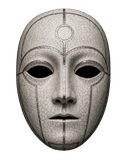 Alabaster mask